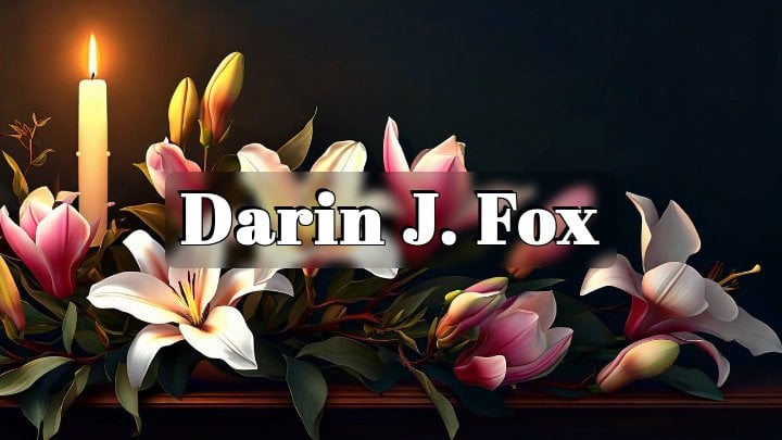 Darin J. Fox, New Smyrna Beach, Florida